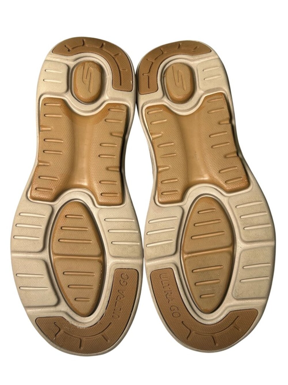 Skechers Arch Fit Go Walk Boots Women's 10 Tan Suede Slip-On Leather Faux Fur - Picture 13 of 16